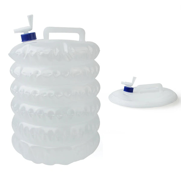 Portable Foldable Water Carrier – 5/10/15L Collapsible Container for Camping & Emergencies
