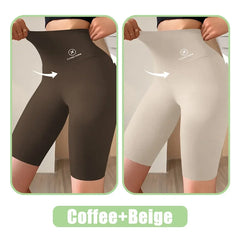 Women’s High-Waist Sports & Yoga Shorts (M–XL)