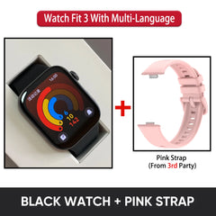 Huawei Watch Fit 3 – Slim AMOLED Smartwatch with Calling