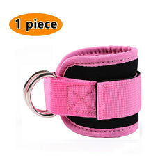 Double D-Ring Ankle Straps for Cable Machines – Glute & Leg Workout Cuffs