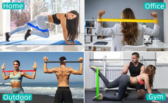 360lbs Resistance Band Set – Full-Body Workout Kit for Home Gym