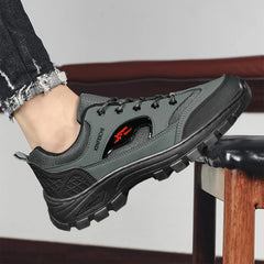 Shoes For Men 2024 New Men Sneakers Mountaineering Camping Hiking Shoes Thick Sole Comfortable Running Shoes Athletic Footwear
