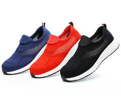 Lightweight Steel Toe Work Sneakers – Breathable Safety Shoes for Men & Women