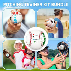 Durable 9-Inch Baseball Pitching Grip Trainer With Color Coded Finger Placement Marks For effective Increase Pitch Velocity
