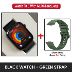 Huawei Watch Fit 3 – Slim AMOLED Smartwatch with Calling