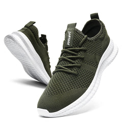 Men’s Lightweight Breathable Sneakers – Casual Walking & Gym Shoes