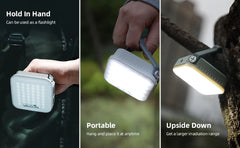 Warsun Rechargeable Camping Light – Waterproof IPX6 Hanging Lantern for Outdoor & Work Use
