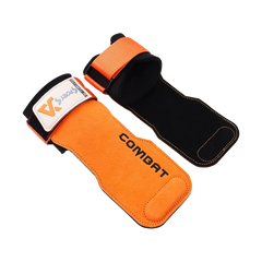 1 Pair Cowhide Gym Grip Pads – Anti-Slip Weightlifting Palm Protectors