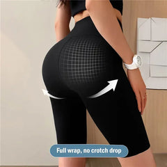 Women’s High-Waist Sports & Yoga Shorts (M–XL)