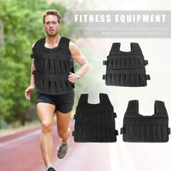 Adjustable Weight Training Vest – 3/15/35kg Capacity (Empty Bag Design)