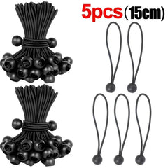 Elastic Bungee Ball Cords – Heavy Duty Tarp Tie Downs for Outdoor Use