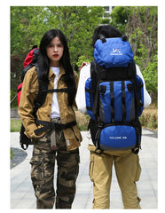 90L Waterproof Hiking Backpack – Large Capacity Trekking & Camping Rucksack for Men