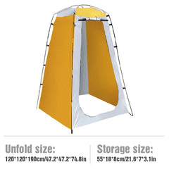 Westtune Portable Privacy Shower Tent – Waterproof Changing Room Shelter for Camping, Hiking, Beach, Toilet & Outdoor Shower