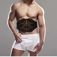 EMS Abs Trainer Toning Belt – USB Rechargeable Muscle Stimulator