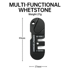 4-in-1 Portable Whetstone Sharpener – Mini Multi-Function Outdoor Tool