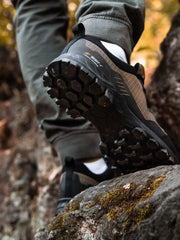 Baasploa Men’s Waterproof Hiking Shoes – Anti-Skid Outdoor Travel Sneakers