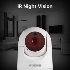Fuers 5MP Tuya WiFi Camera – Smart Indoor IP Baby Monitor with AI Tracking