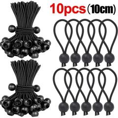 Elastic Bungee Ball Cords – Heavy Duty Tarp Tie Downs for Outdoor Use