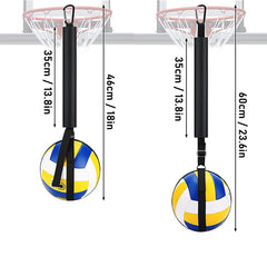 Volleyball Spike Trainer Self-Training Volleyball Resistance Band with Adjustable Belt Indoor Outdoor Train Supplies
