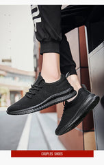 Men’s Lightweight Breathable Sneakers – Casual Walking & Gym Shoes