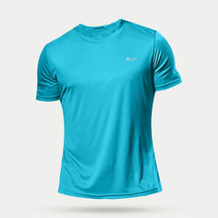 Men’s Quick-Dry Sports T-Shirt – Compression Fit for Running & Training