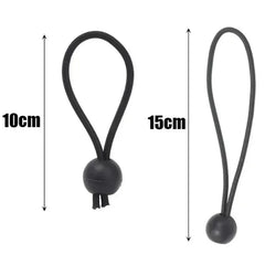 Elastic Bungee Ball Cords – Heavy Duty Tarp Tie Downs for Outdoor Use