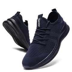 Men’s Lightweight Breathable Sneakers – Casual Walking & Gym Shoes