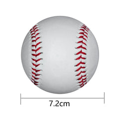 9inch Exercise Base Balls Elastic 7.2cm Standard Ball Soft Rubber Core Relieve Stress Equipment for Sport Team Game