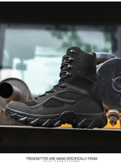 Men’s Tactical Field Boots – Lightweight, Non-Slip Outdoor Footwear