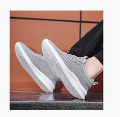 Men’s Lightweight Breathable Sneakers – Casual Walking & Gym Shoes
