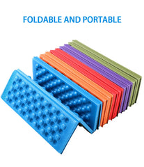 6-Fold Honeycomb Massage Mat – Foldable XPE Camping & Picnic Cushion