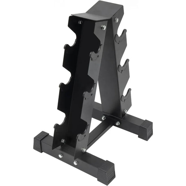 3 Tier Metal Dumbbell Rack Stand Compact A Frame Dumbbell Rack Dumbbell Storage Rack for Home Gym