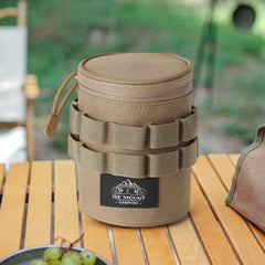 Outdoor Camping Bag Lightweight Camping Accessory Bag with Hanging Holes Lights Storage Bag with Handle for Outdoor Travel