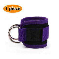 Double D-Ring Ankle Straps for Cable Machines – Glute & Leg Workout Cuffs