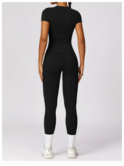 NCLAGEN Women’s Athletic T-Shirt – Breathable Stretch Gym & Yoga Tee