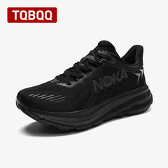 Men’s Carbon Plate Running Shoes – Lightweight Air Cushion Athletic Sneakers
