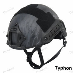 FAST MH Tactical Airsoft Helmet – Camouflage ABS Outdoor Sport Gear