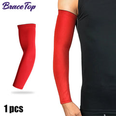 Sport Arm Compression Sleeve – UV Protection for Basketball, Cycling, Running, & More