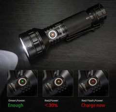 Sofirn IF22A LED Flashlight – 2100lm USB-C Rechargeable Tactical Torch with 680m Throw