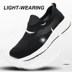Lightweight Steel Toe Work Sneakers – Breathable Safety Shoes for Men & Women