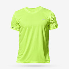 Men’s Quick-Dry Sports T-Shirt – Compression Fit for Running & Training