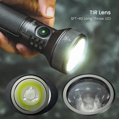 Sofirn IF22A LED Flashlight – 2100lm USB-C Rechargeable Tactical Torch with 680m Throw