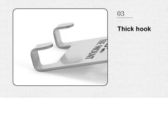 Gas Canister Hook – Stainless Steel Stove Tank Hanger for Camping Tables