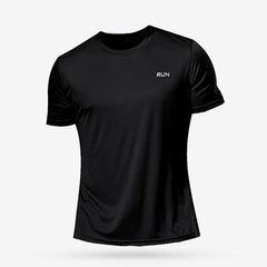 Men’s Quick-Dry Sports T-Shirt – Compression Fit for Running & Training
