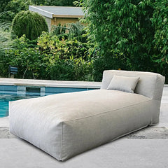 Outdoor Bean Bed Lounger – Comfy Foam-Filled Patio & Poolside Sofa