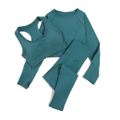 WAREBALL Seamless Women’s Yoga Set – 2/3/4 Piece Gym Outfit