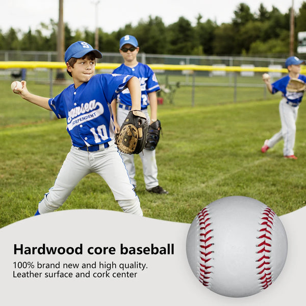 9inch Exercise Base Balls Elastic 7.2cm Standard Ball Soft Rubber Core Relieve Stress Equipment for Sport Team Game