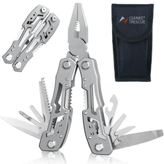 Folding Multi-Tool – EDC Survival Gear with Knife, Scissors, Pliers & Cutters