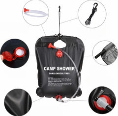 20/40L Solar Shower Bag – Foldable Outdoor Water Bag for Camping & Bathing