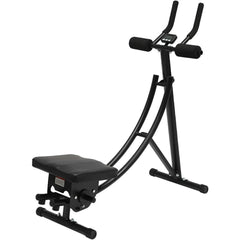 Ab Workout Equipment for Gym, Core Trainer with 3 Intensities Digital Display , Foldable Abdominal Trainer Waist Toner